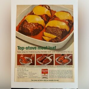 5/$20 Campbells 1965 Advertisement  (Better Homes and Gardens Magazine print)